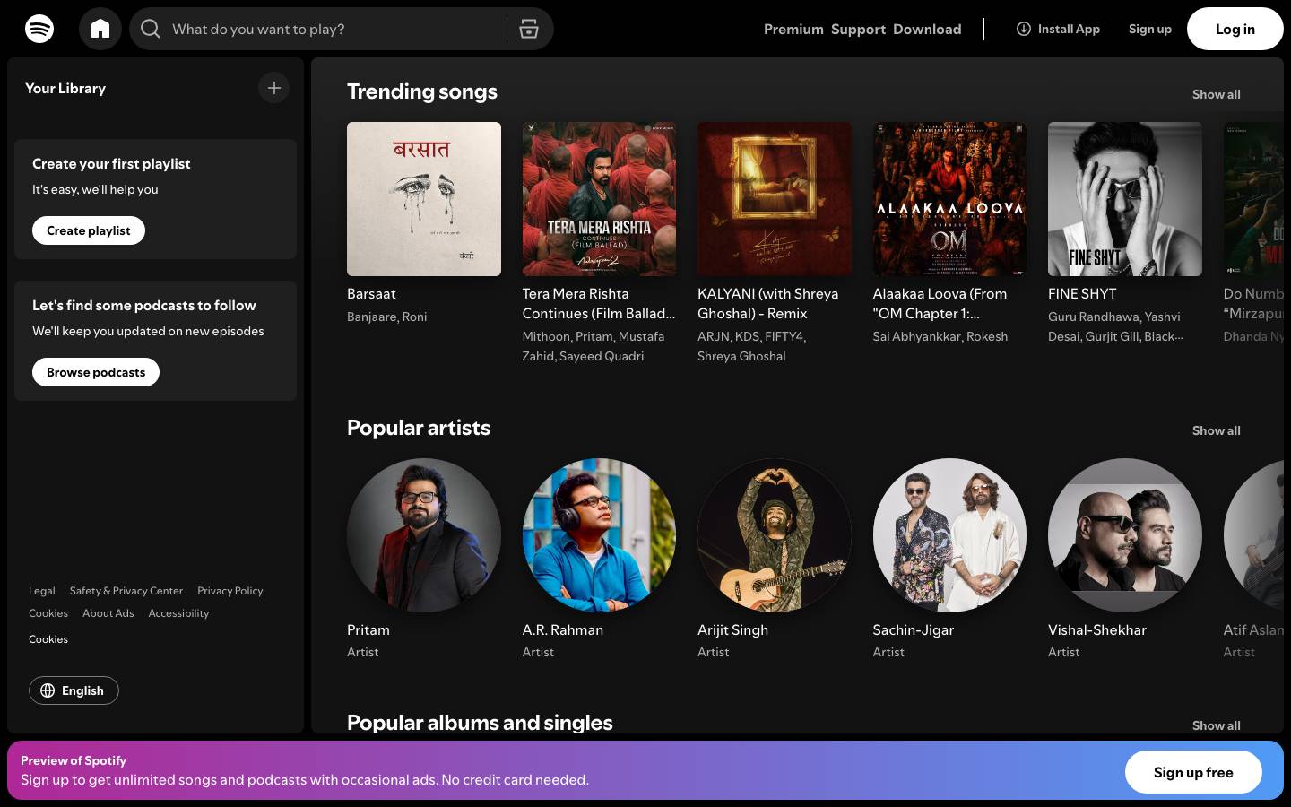 spotify.com — Spotify - Web Player: Music for everyone