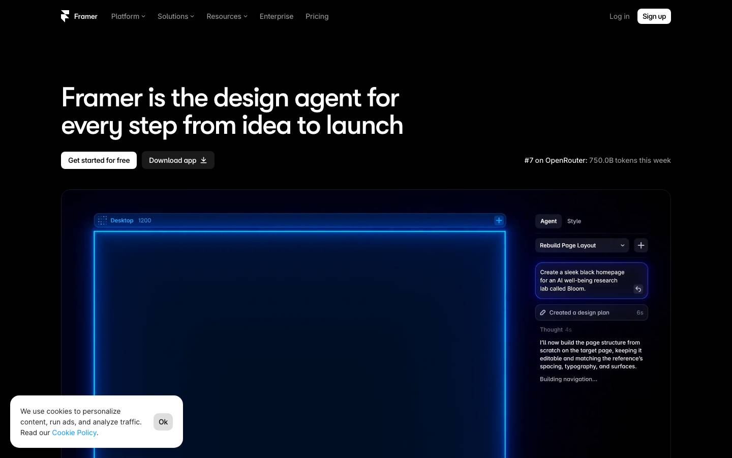 framer.com — Framer: AI website builder for professional sites
