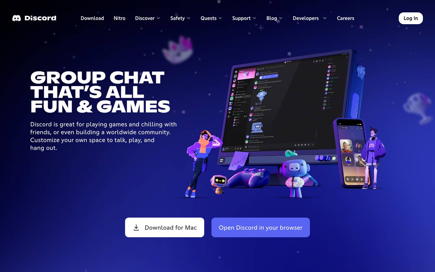 discord.com — Discord - Group Chat That’s All Fun & Games