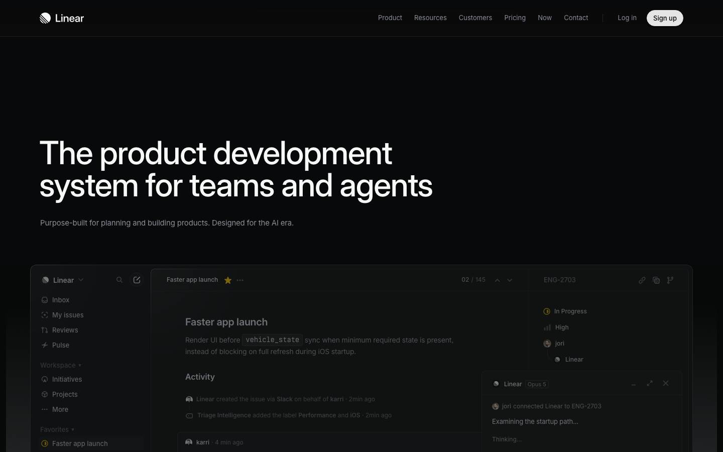 linear.app — Linear – The system for product development